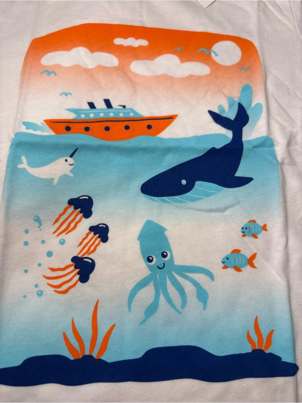 Children's Place 3T Ocean Adventure Graphic Tee